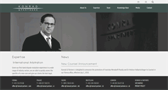 Desktop Screenshot of konrad-partners.com
